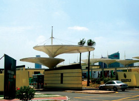 海口膜结构案例